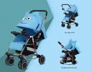 Two-Way Push Rocking Baby Carriage 329-1