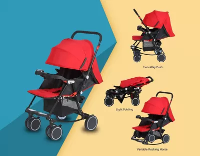 Reversible Foldable Pushchair 330